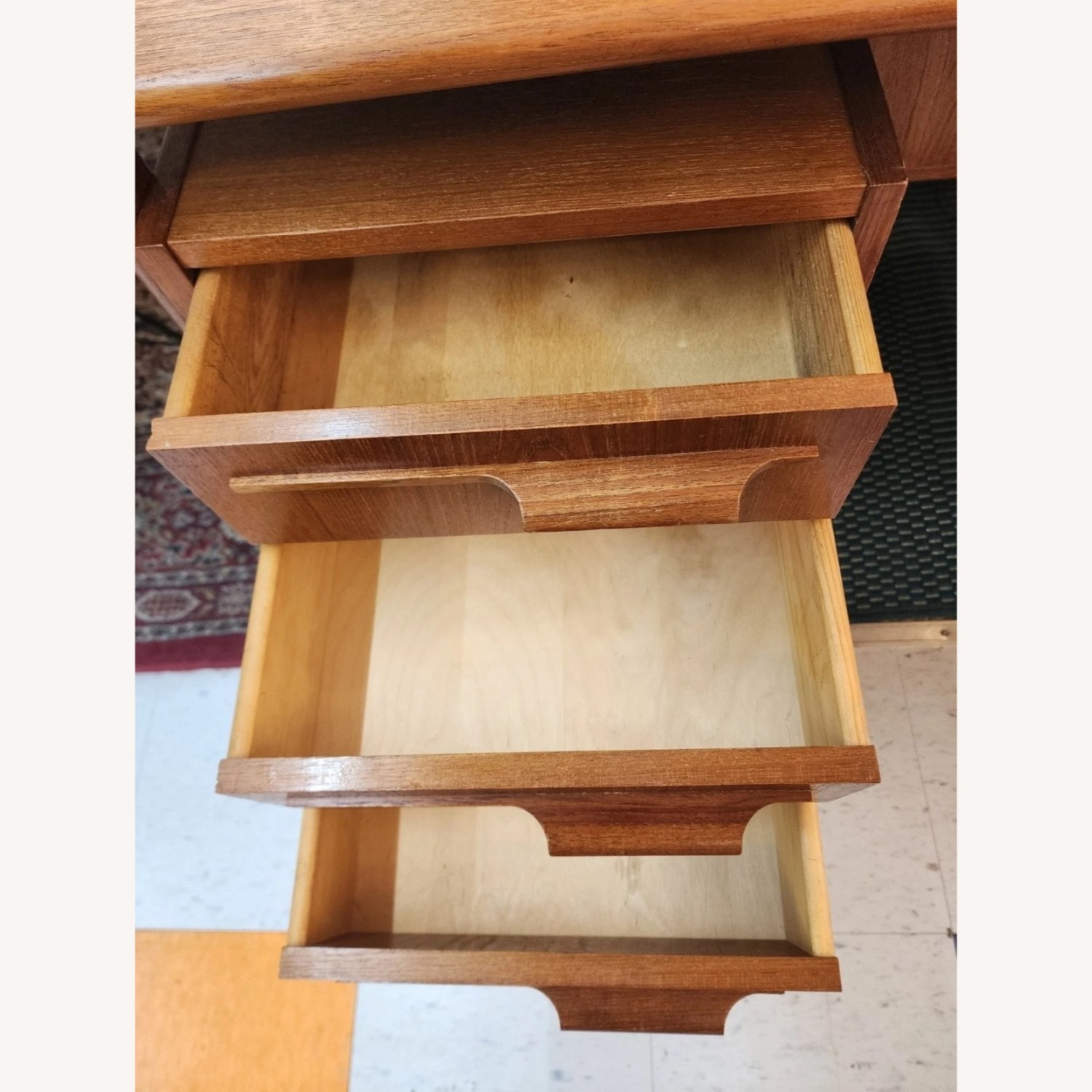 Vintage Teak Desk Denmark - image-14