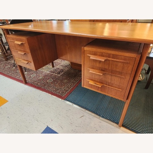 Used Vintage Teak Desk Denmark for sale on AptDeco