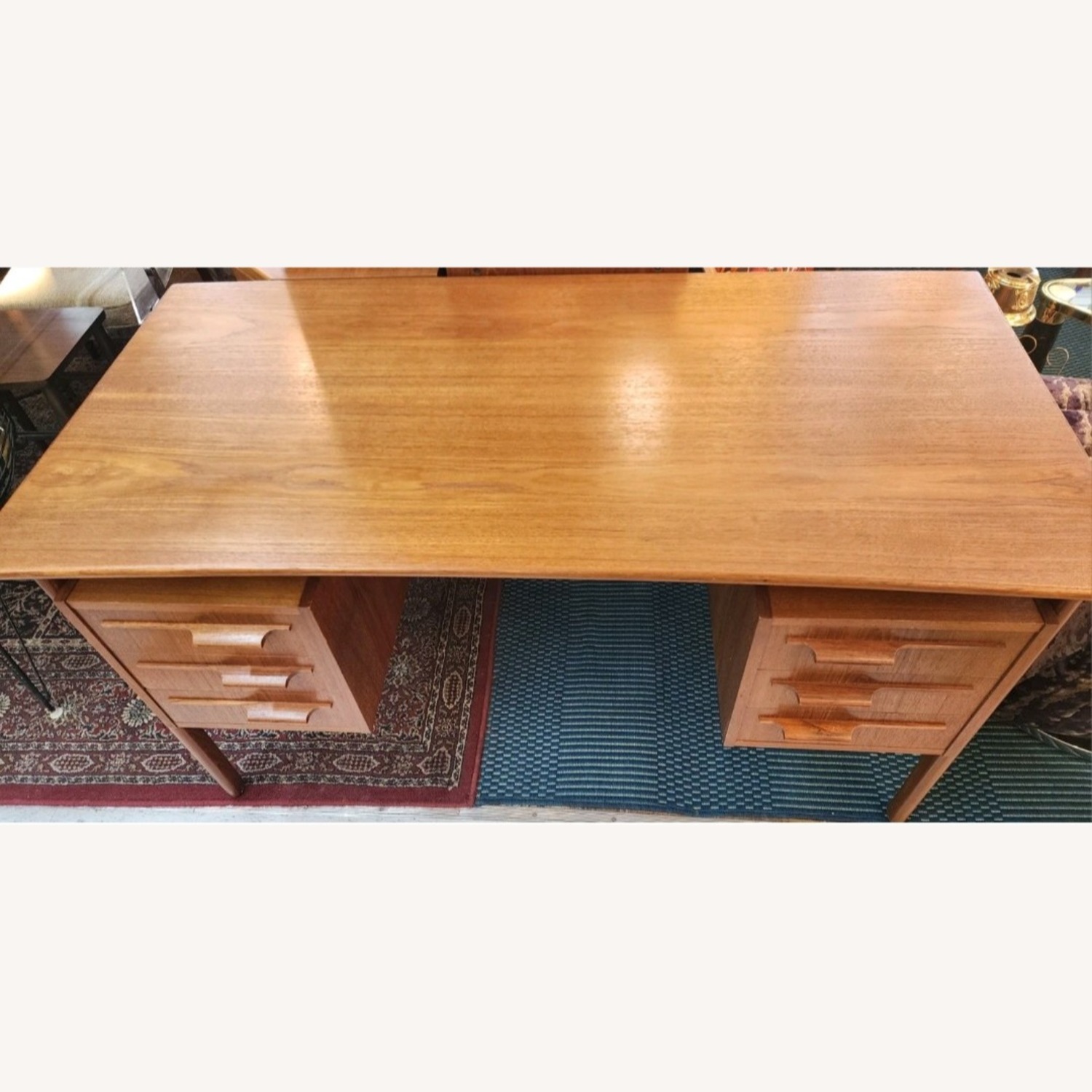 Vintage Teak Desk Denmark - image-15