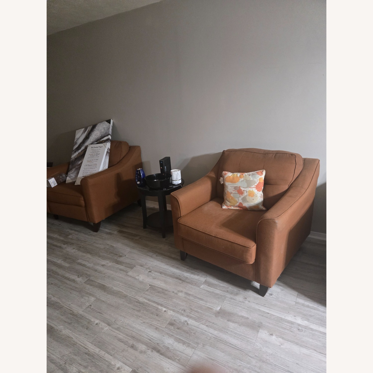 Dark Gray 2 Piece Sectional - image-1