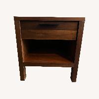 Room & Board Walnut Side Table