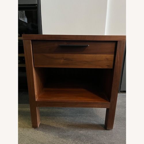 Used Room & Board Walnut Side Table for sale on AptDeco