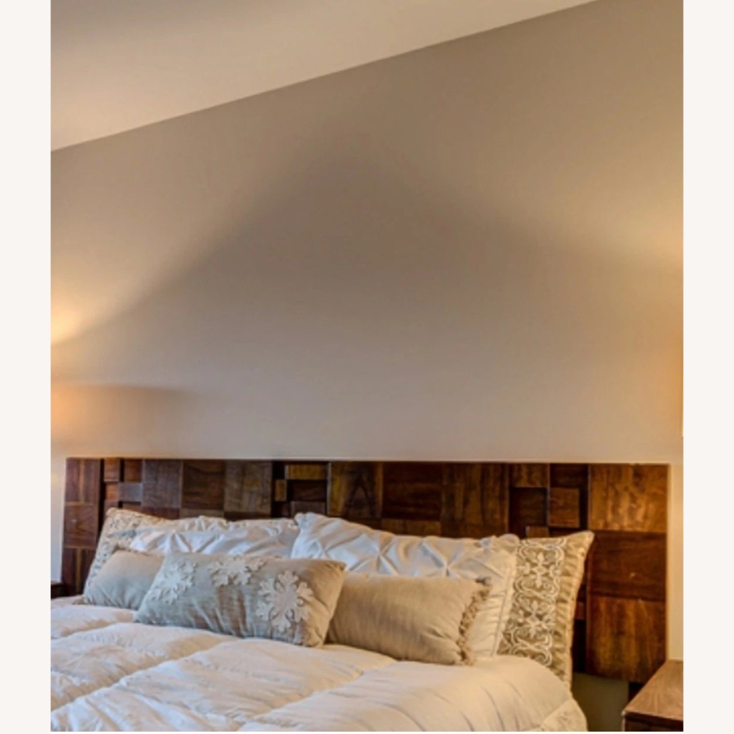 Mid-century Brutalist King Size LANE Headboard - image-2