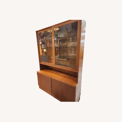 Used Poul Hundevad Natural Wood wall Unit for sale on AptDeco