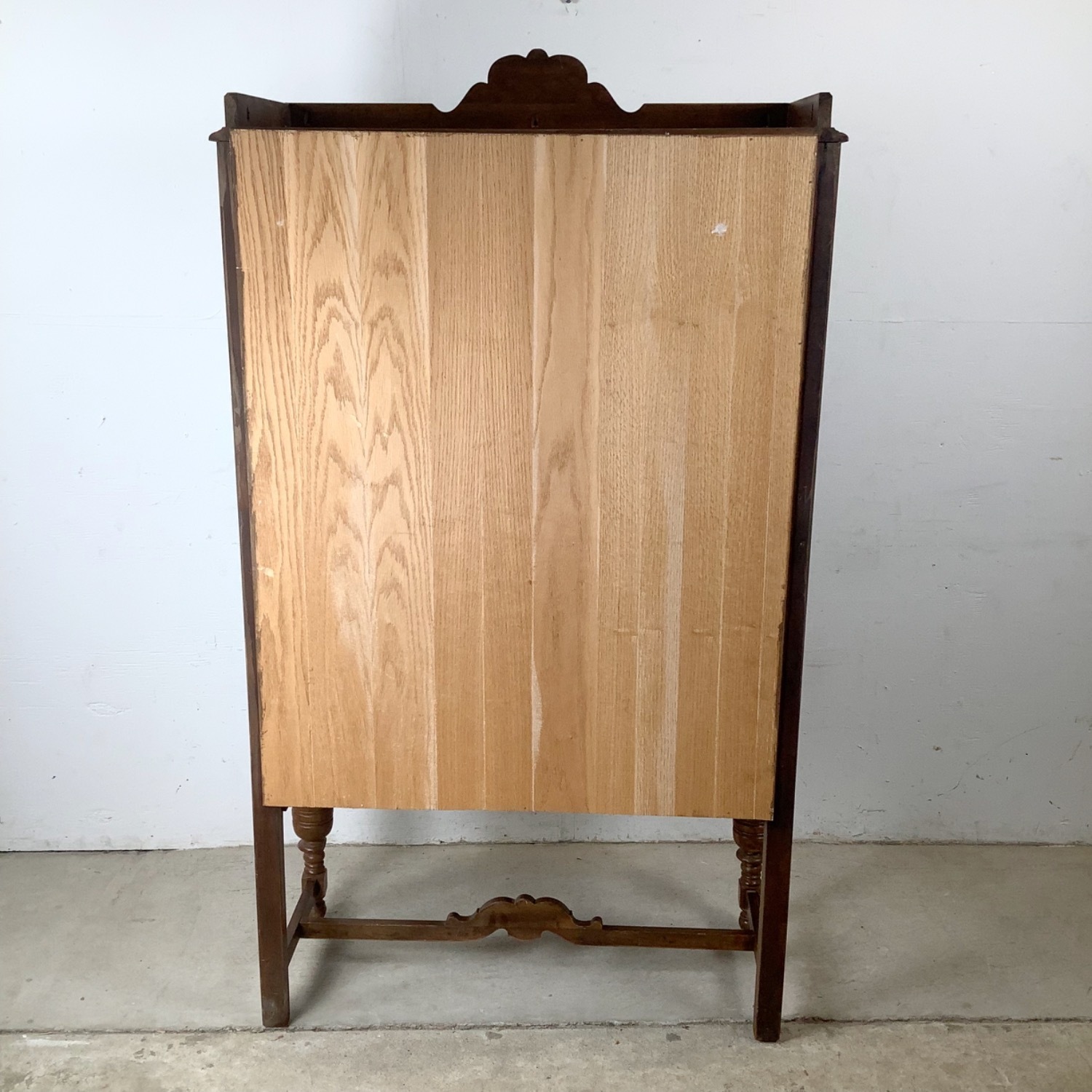 Early 20th Century Glass Front Display Cabinet - image-8