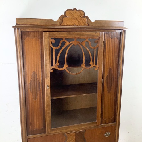Used Early 20th Century Glass Front Display Cabinet for sale on AptDeco