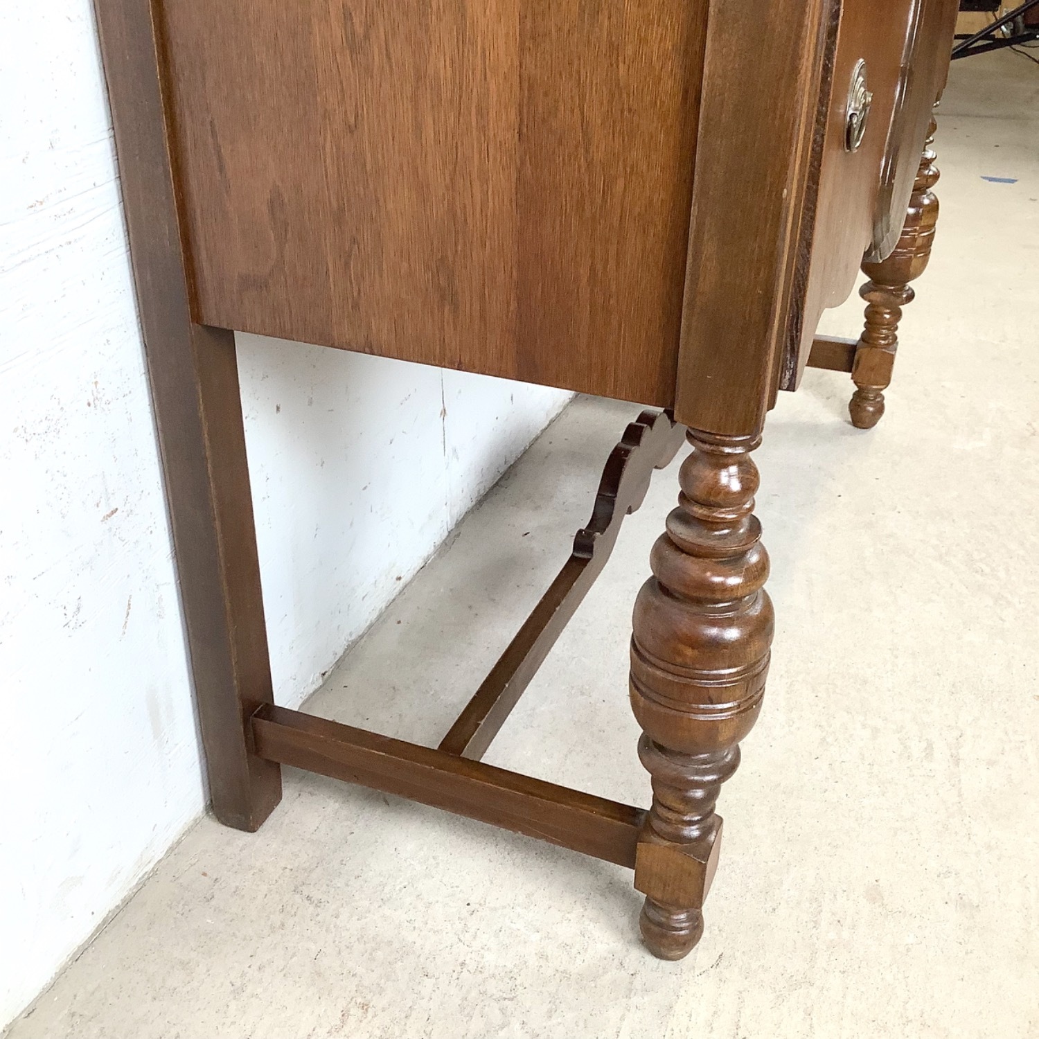 Early 20th Century Glass Front Display Cabinet - image-9