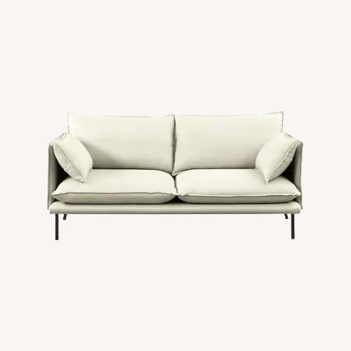 Used Floyd Oat Fabric Loveseat for sale on AptDeco