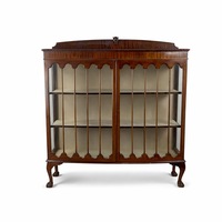 Chippendale Revival Mahogany Display Cabinet