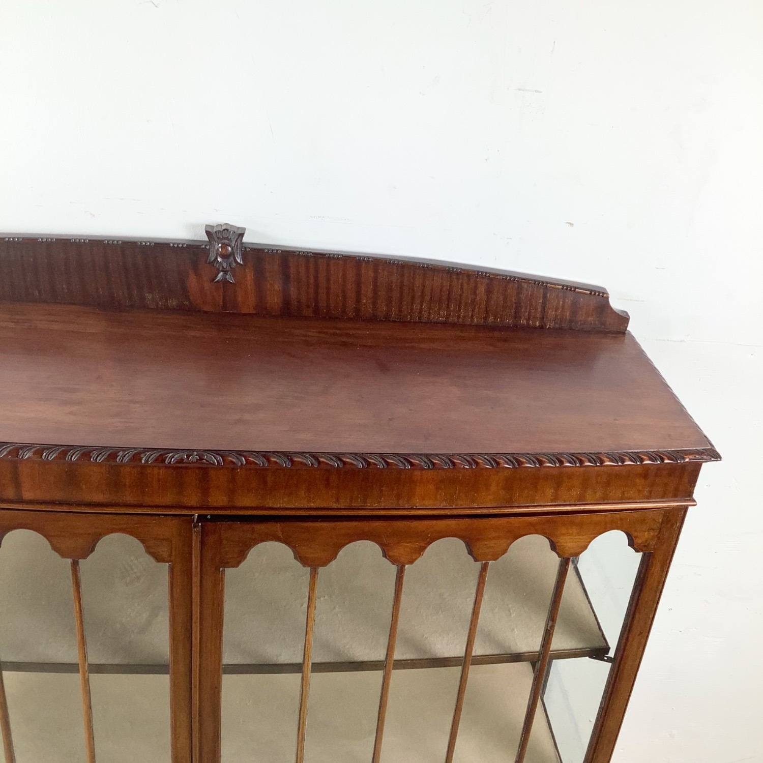 Chippendale Revival Mahogany Display Cabinet - image-4