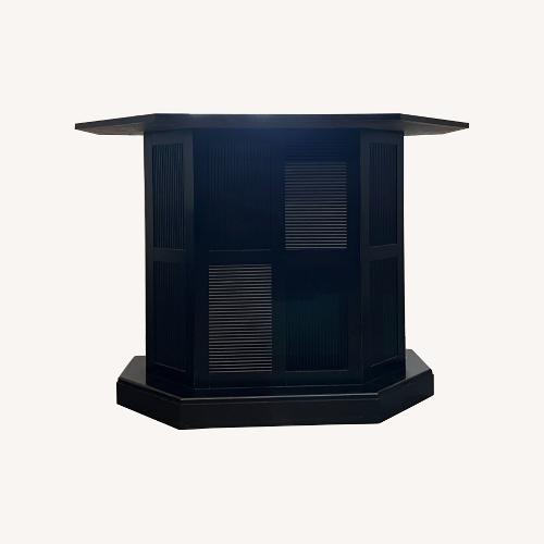 Used Vintage/Antique Dark Brown Wood Bar Carts for sale on AptDeco