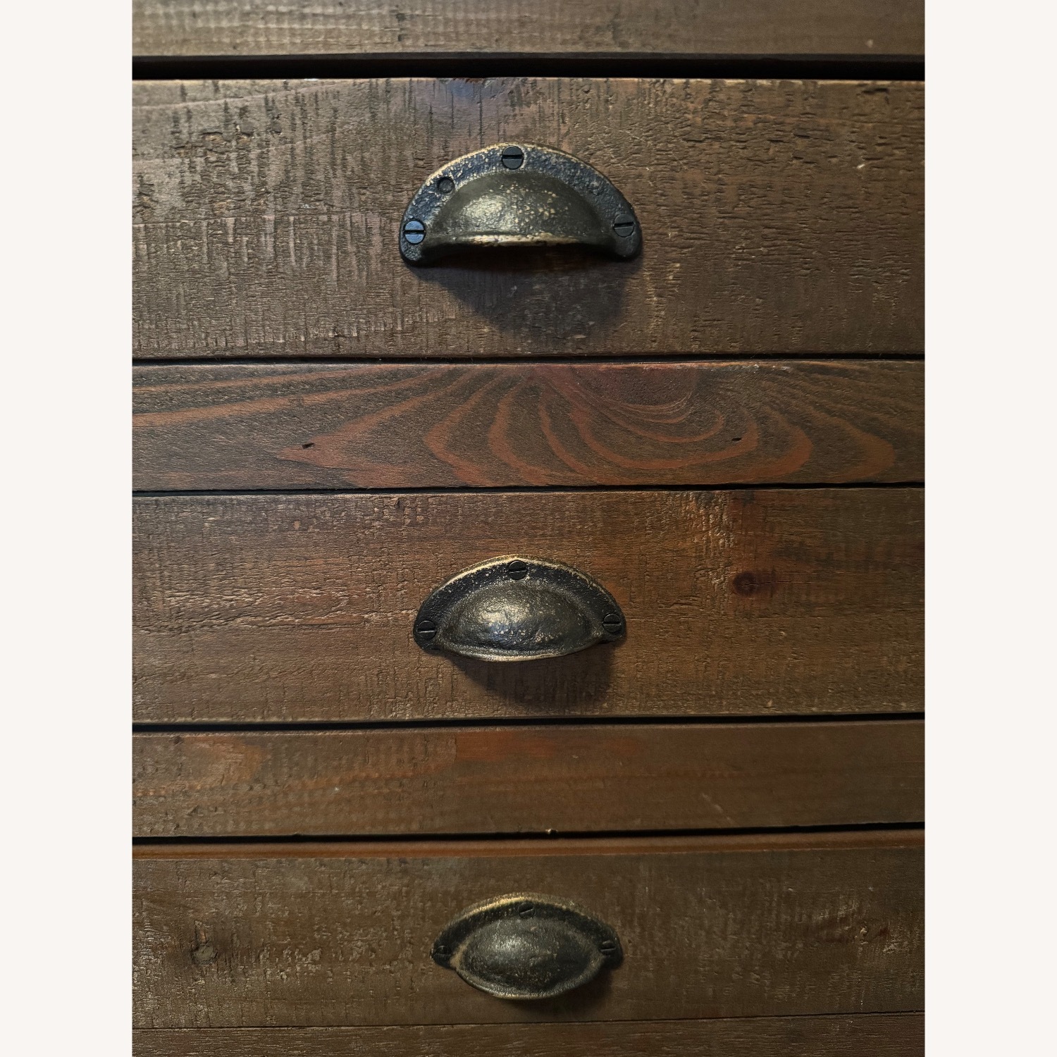 Restoration Hardware Printmaker's Brown Wood Dresser - image-3