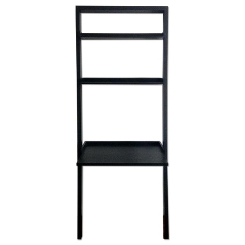 Used Crate & Barrel Sloane Leaning Desk in Espresso Finish for sale on AptDeco