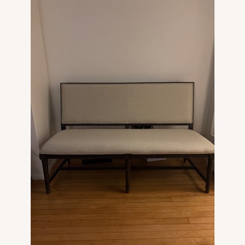 Used American Furniture Manufacturing Natural Bench for sale on AptDeco