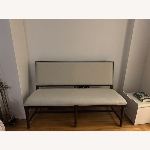 Used American Furniture Manufacturing Natural Bench for sale on AptDeco