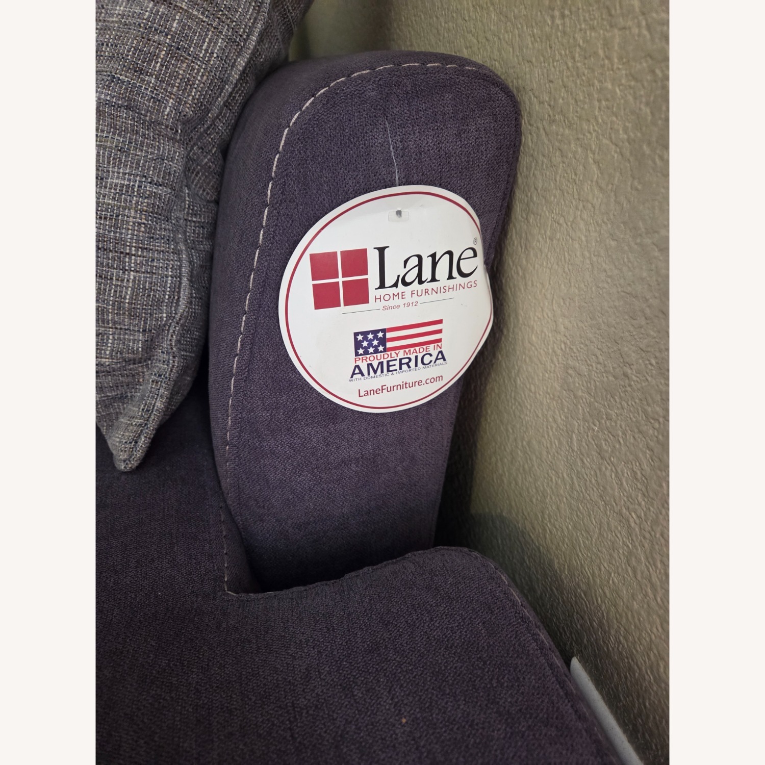 Lane Furniture Dark Gray Fabric 3+ Seater Sofa - image-13