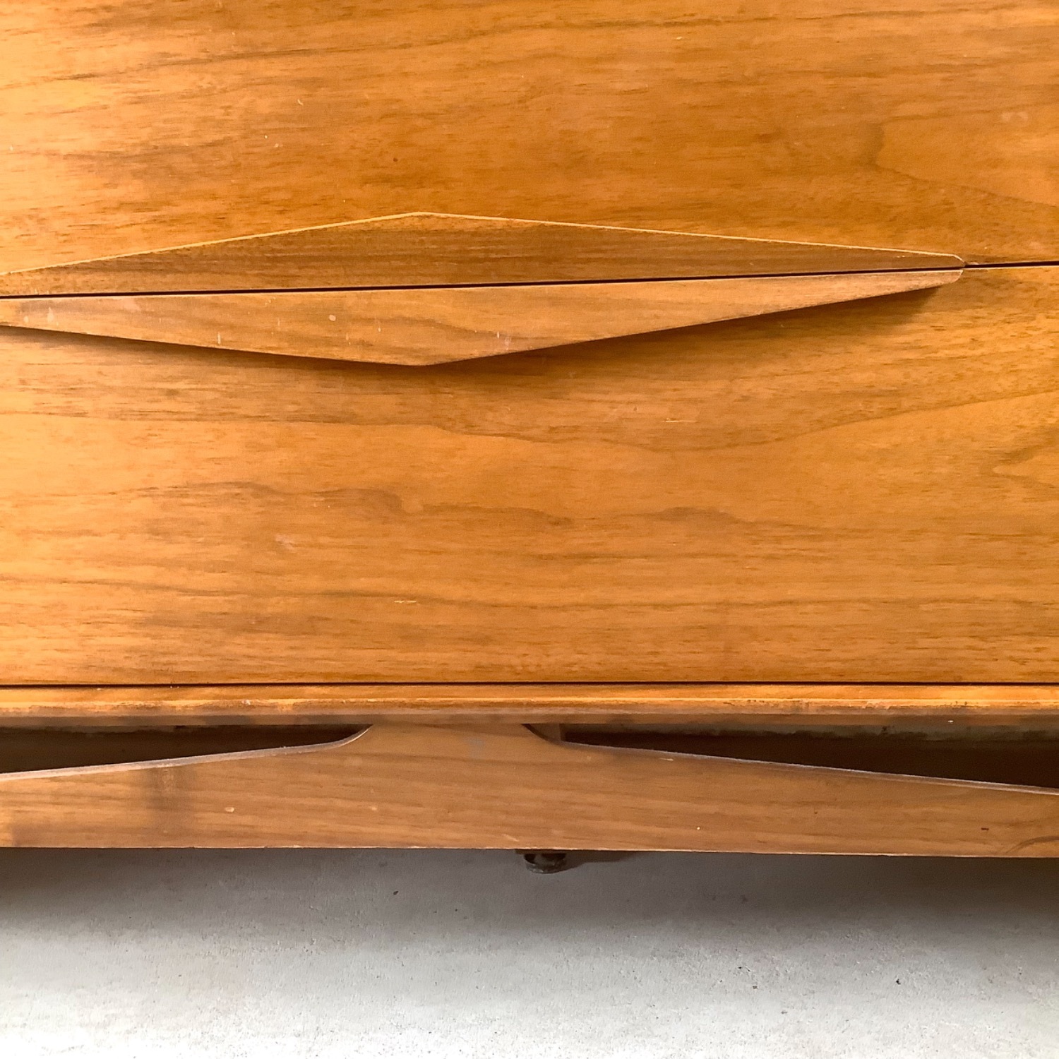 Mid-Century Modern Walnut Dresser w Mirror - image-18