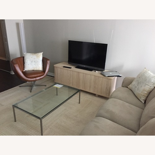 Used Natural Wool Area Rug 8' x 10' for sale on AptDeco