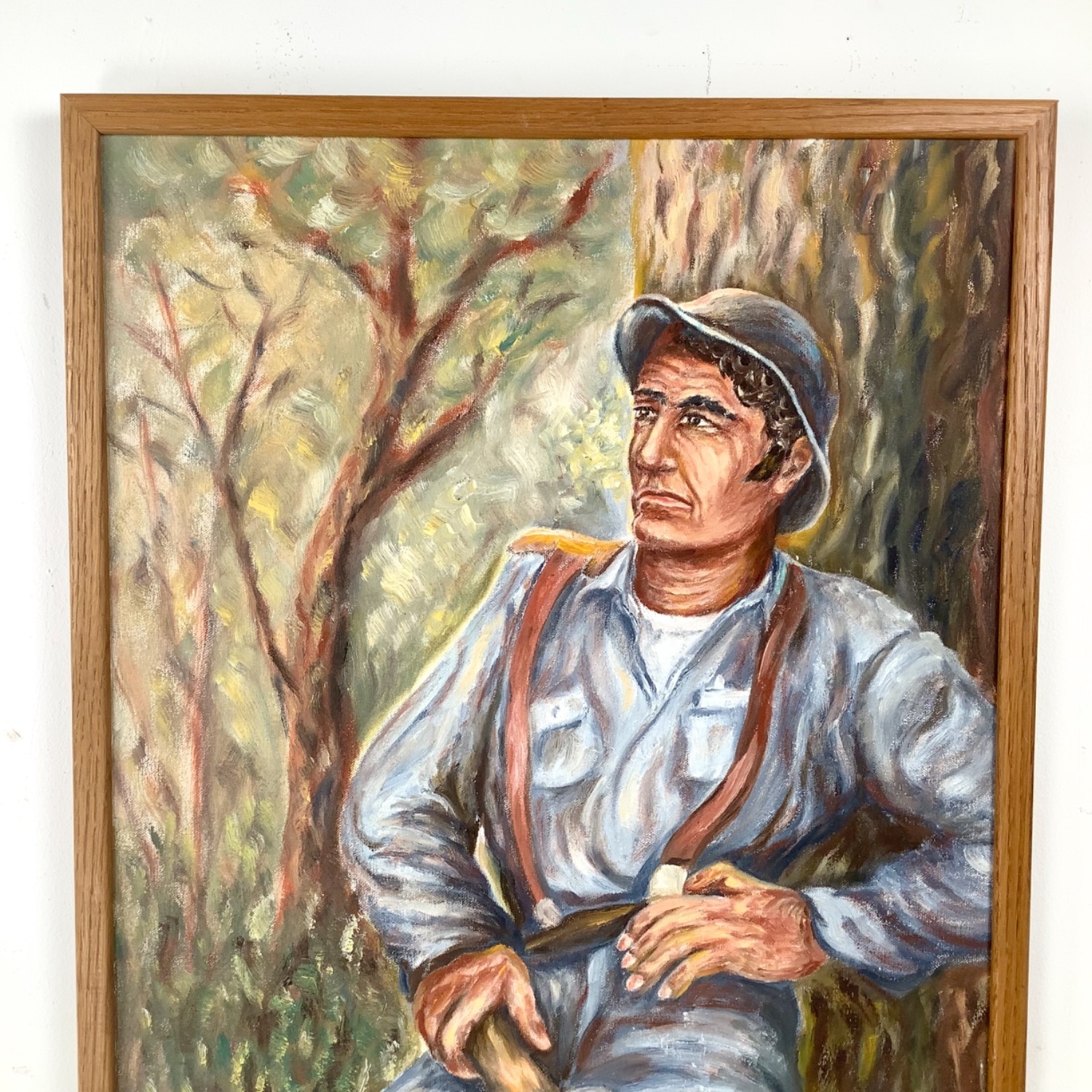 20th Century Figurative Oil Painting - image-4