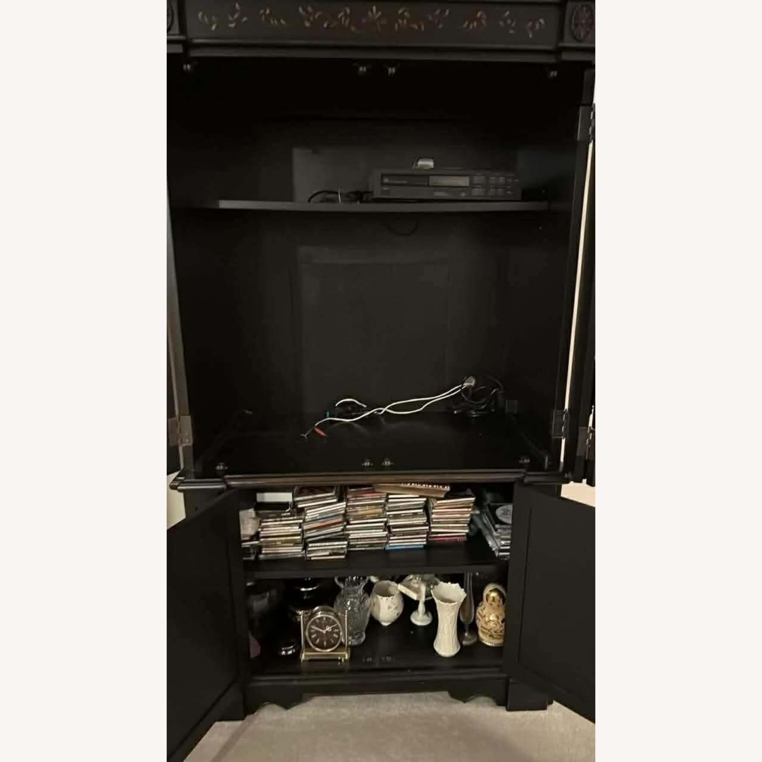 Large Wooden Armoire - image-2