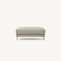 IKEA Nockeby White Fabric Footstool