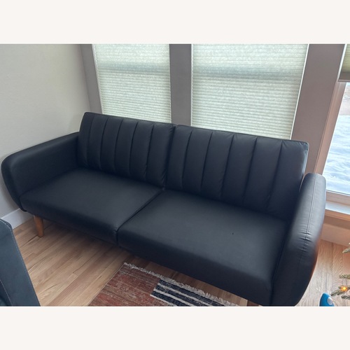 Used Amazon Novogratz Brittany 82 Inch Futon Sofa Bed  for sale on AptDeco