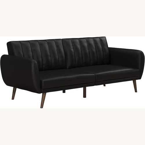 Used Amazon Novogratz Brittany 82 Inch Futon Sofa Bed  for sale on AptDeco