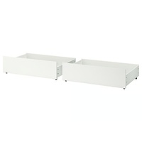 IKEA Malm Underbed Storage Units 4 Boxes
