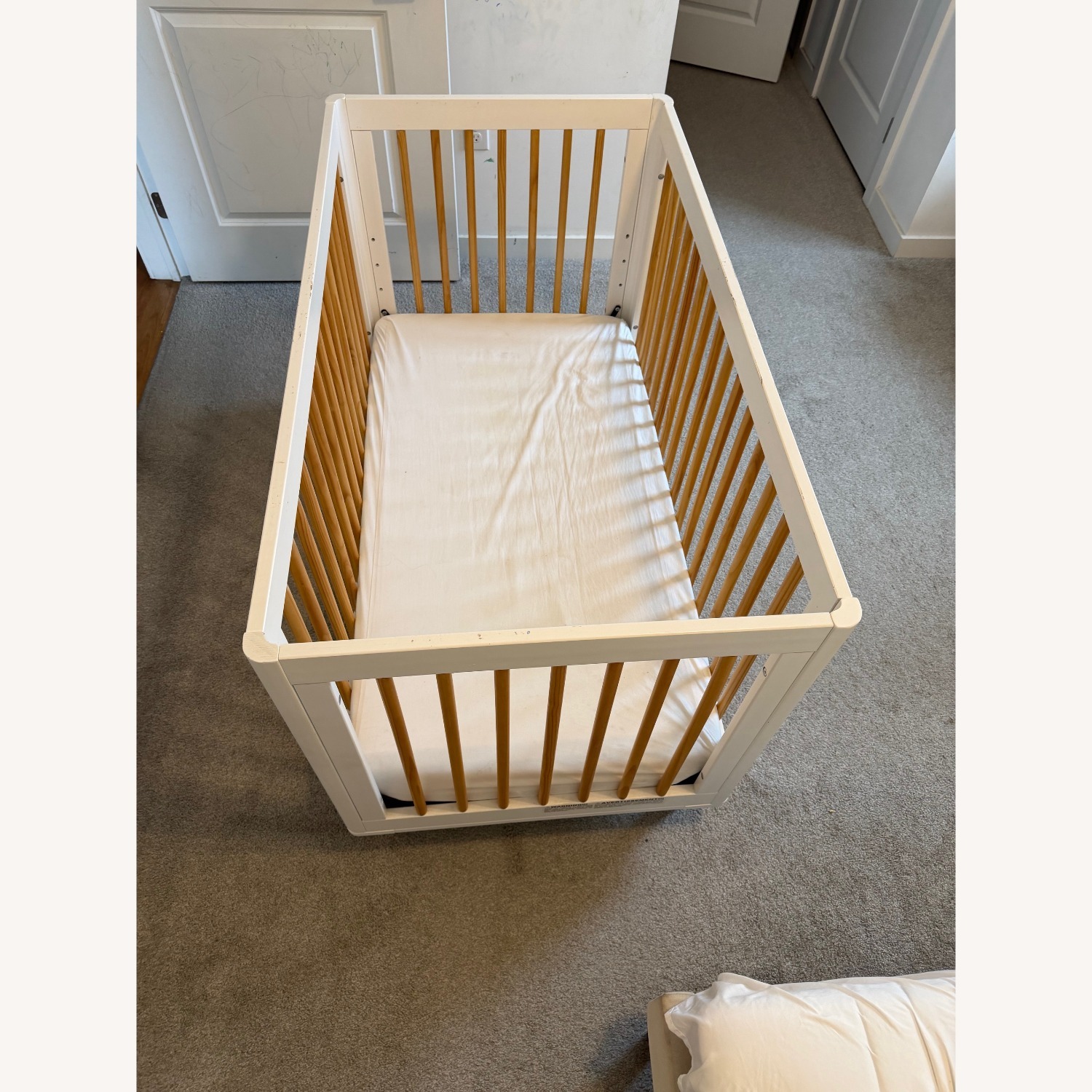 Babyletto Lolly White Wood Crib - image-4