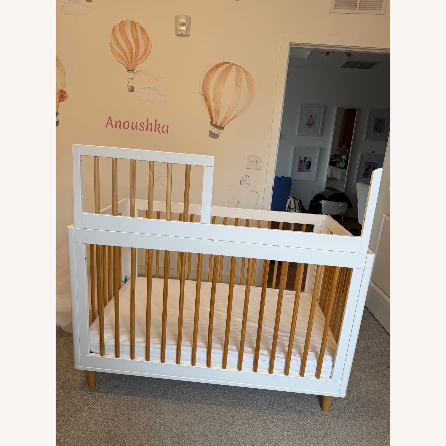 Babyletto Lolly White Wood Crib - image-3