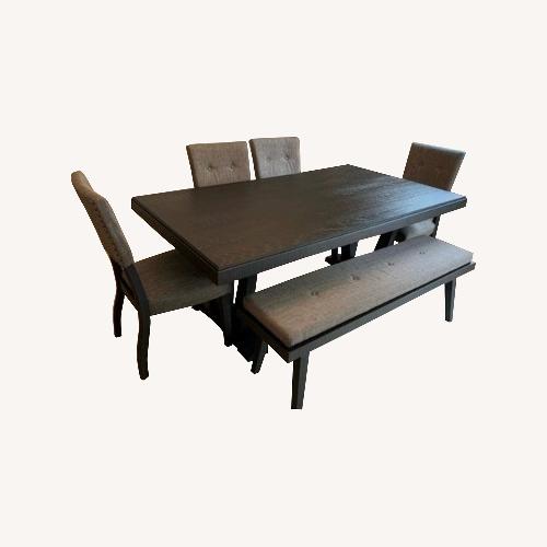 Used Hill Crest Dining Table Set for sale on AptDeco