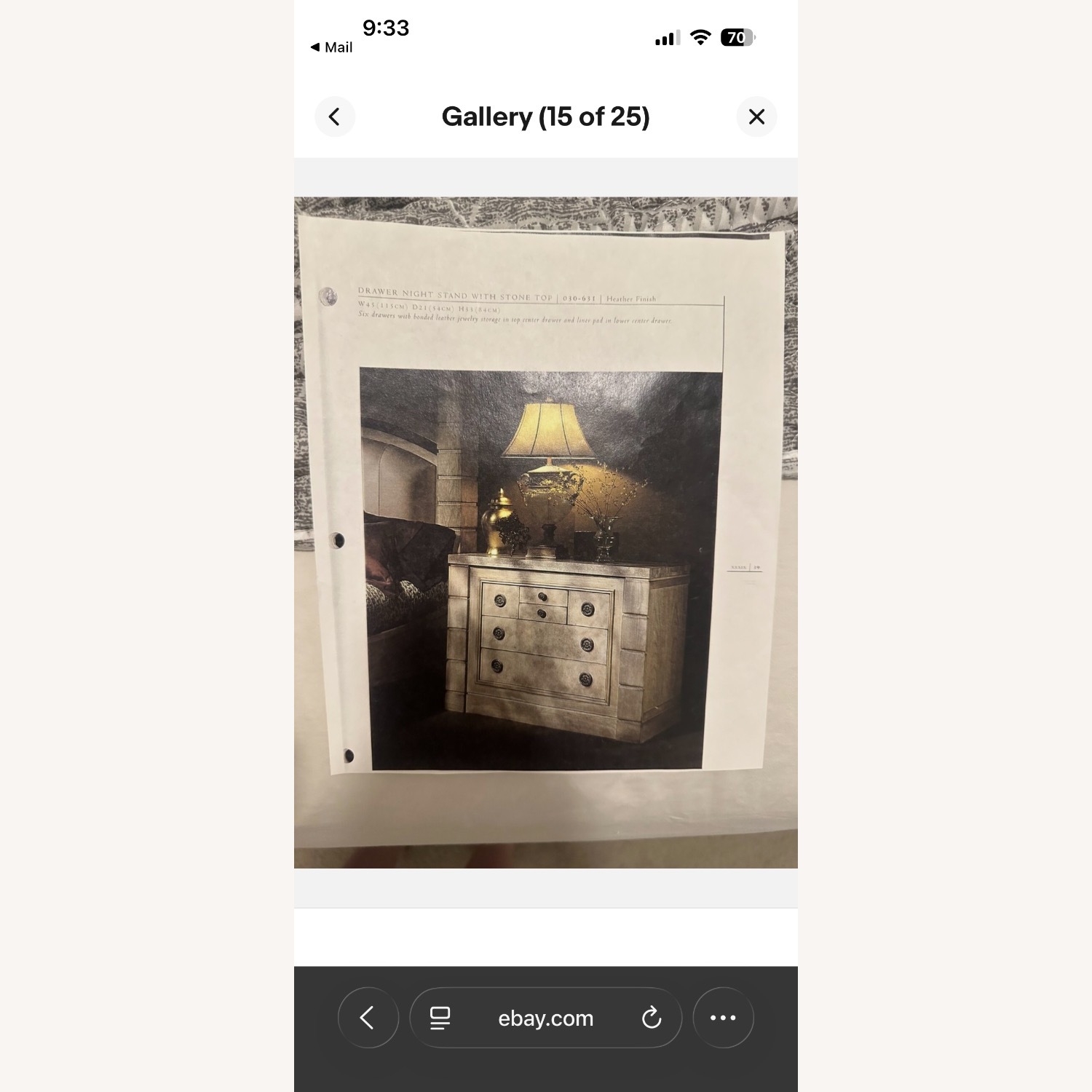 Drexel Heritage Side Table/Storage  - image-2