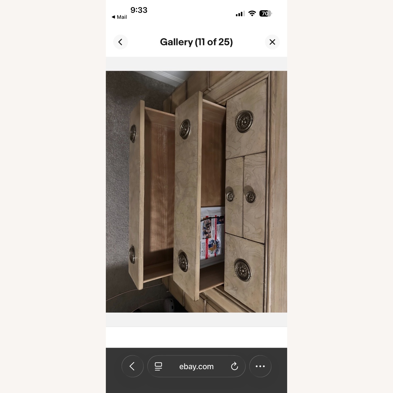 Drexel Heritage Side Table/Storage  - image-6