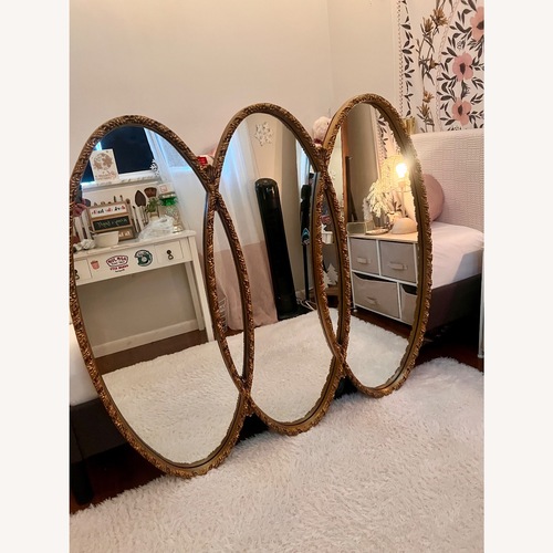 Used Hotel Regency Style Triple Mirror for sale on AptDeco