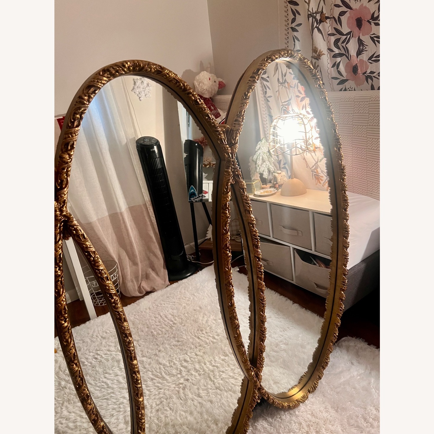 Hotel Regency Style Triple Mirror - image-2