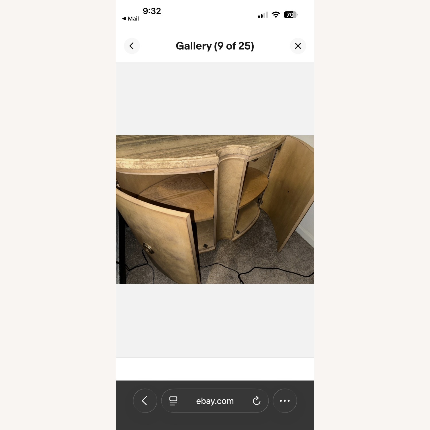 Drexel Heritage Side Table/Storage  - image-2