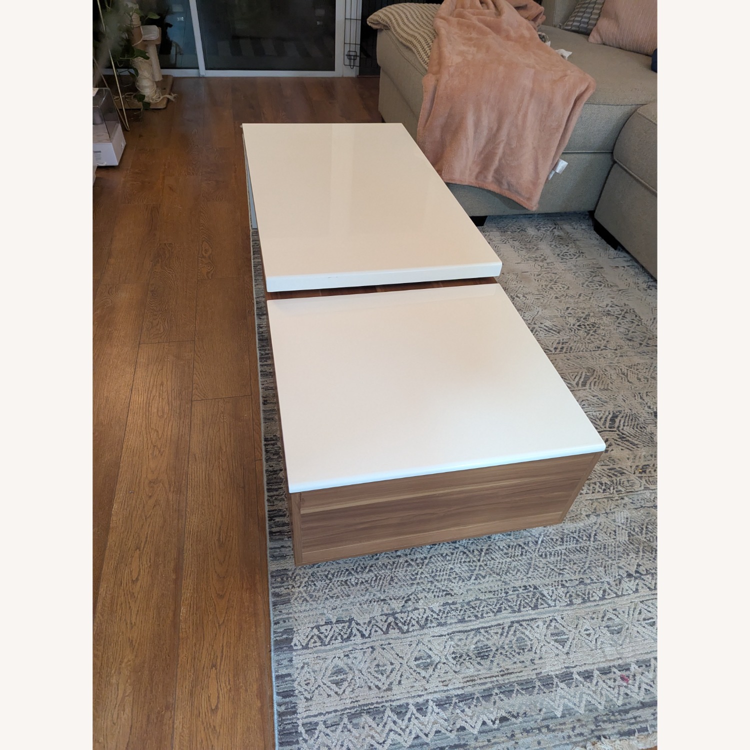 Orren Ellis Coffee Table With Swivel Top - image-2