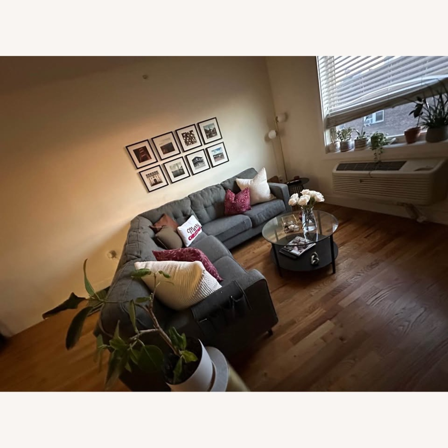 Ashley Furniture Zardoni Dark Gray 2 Piece Sectional - image-1