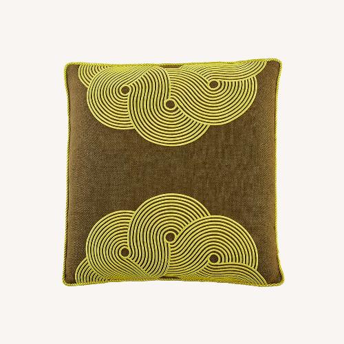 Used Jonathan Adler Pompidou Half Circles Pillow for sale on AptDeco