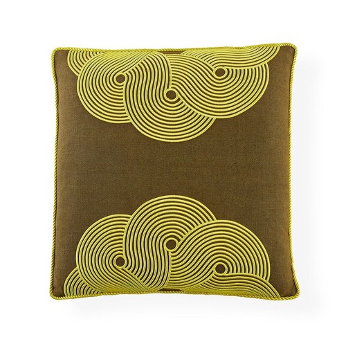 Used Jonathan Adler Pompidou Half Circles Pillow for sale on AptDeco