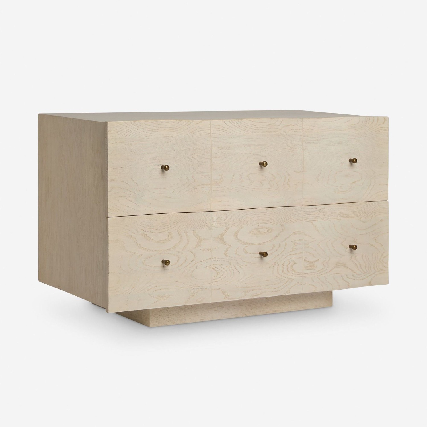 Lulu and Georgia Otila Nightstand in Washed Oak - image-1