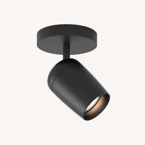 Used 2 Modern Koto Adjustable Black Ceiling Spotlight for sale on AptDeco