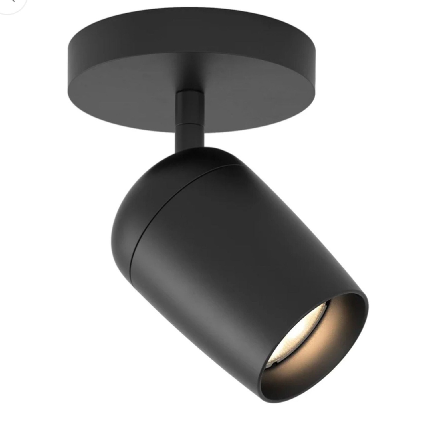 2 Modern Koto Adjustable Black Ceiling Spotlight - image-1