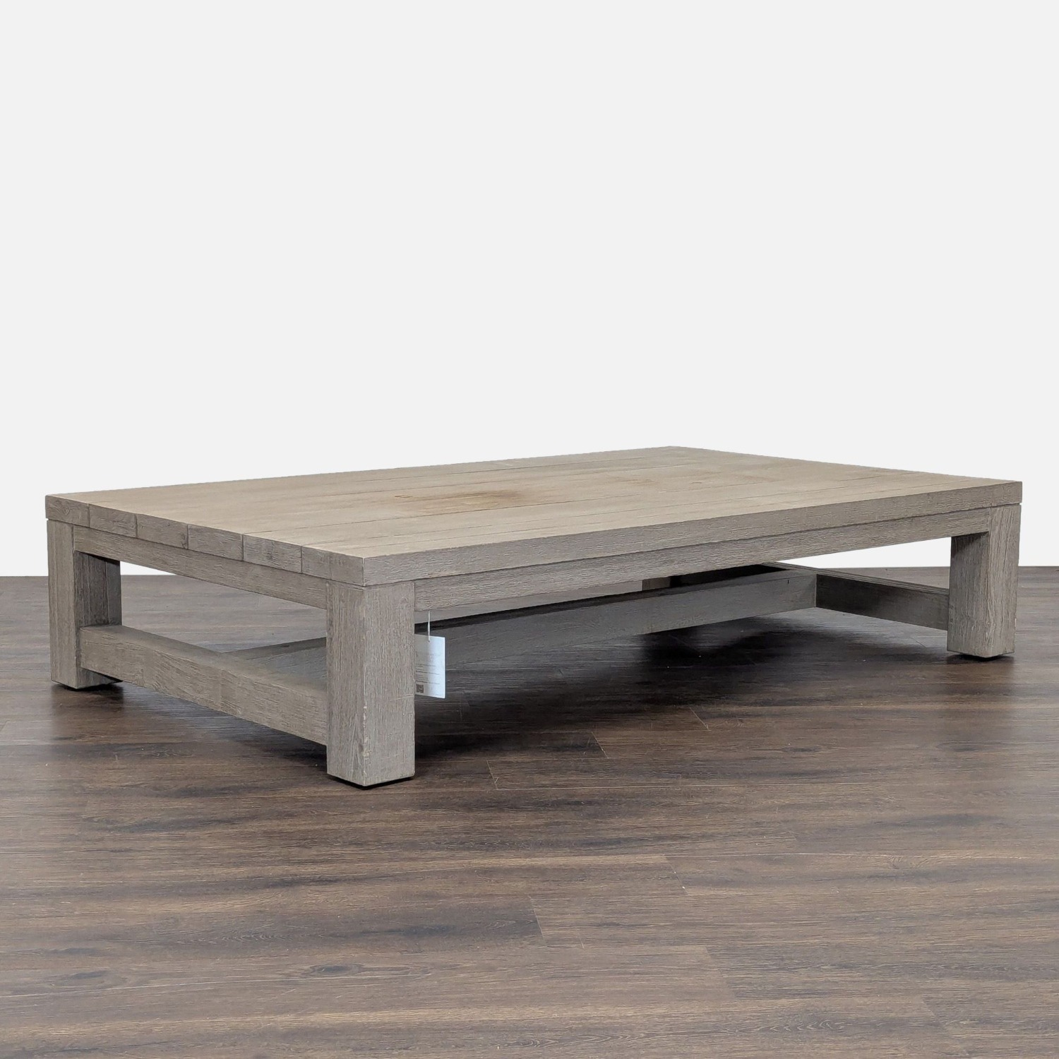 Restoration Hardware French Beam Weathered Teak  - image-2