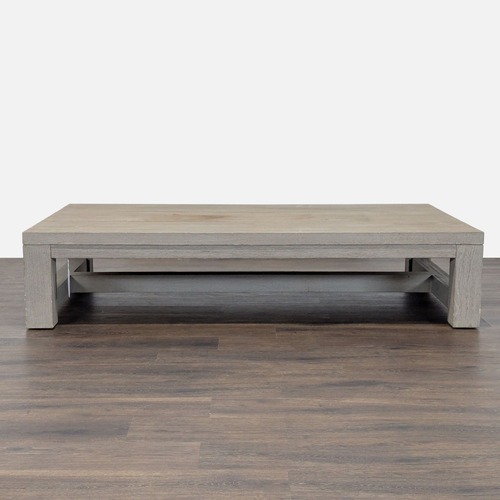 Used Restoration Hardware French Beam Weathered Teak  for sale on AptDeco