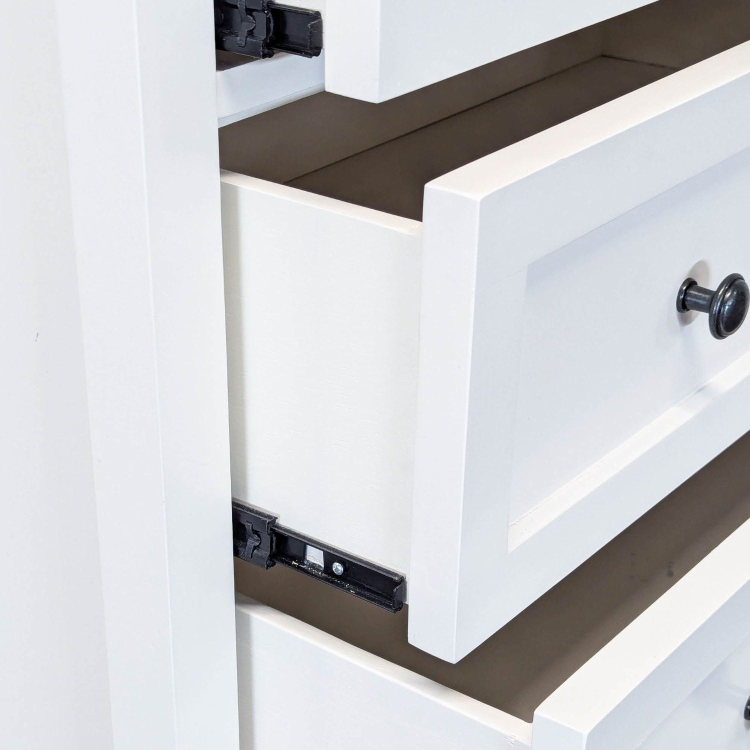 Modus Paragon White 5-Drawer Dresser with Classic - image-4