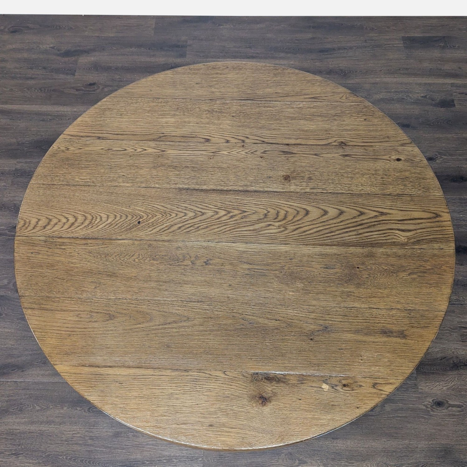Restoration Hardware Antoccino Round Dining Table - image-3