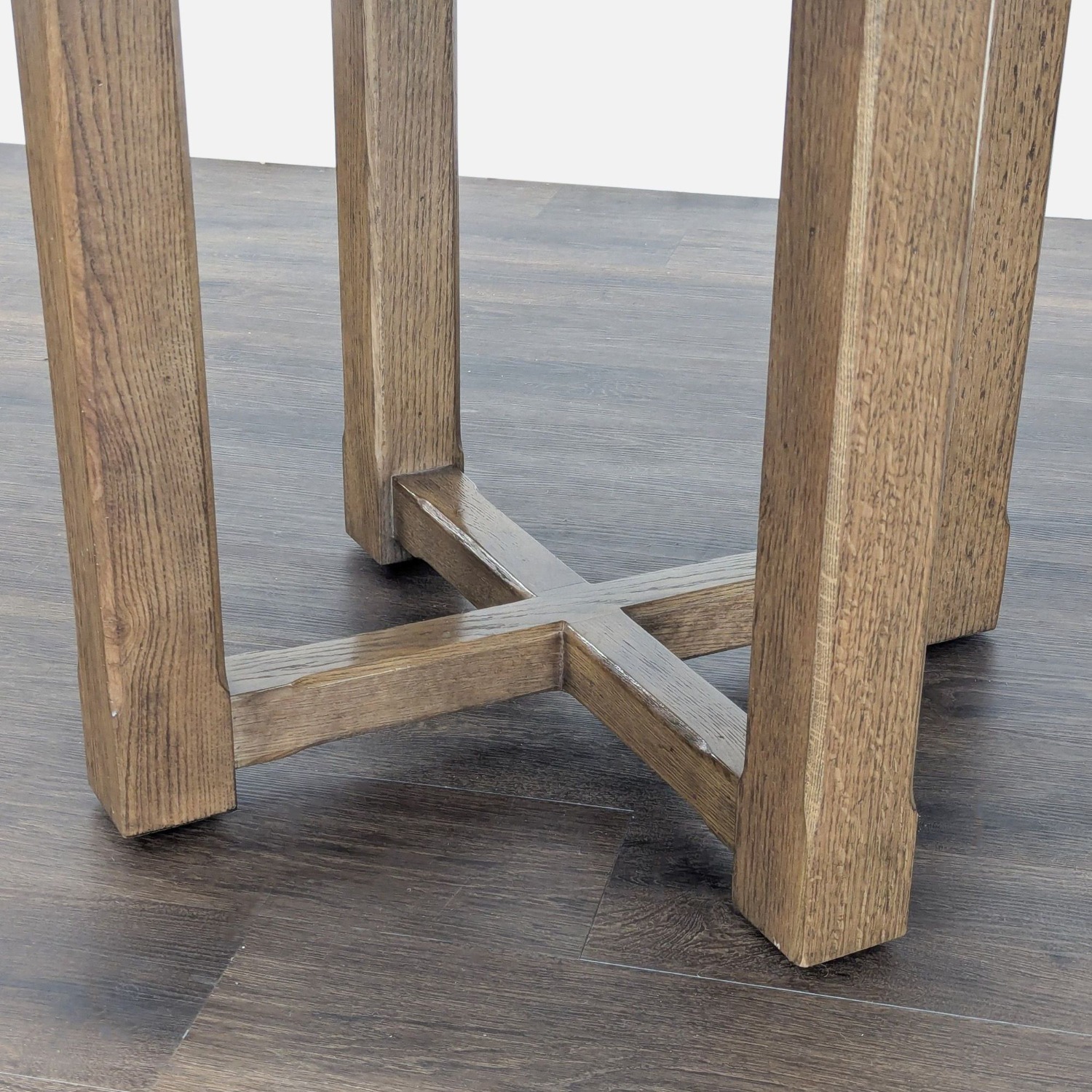 Restoration Hardware Antoccino Round Dining Table - image-5