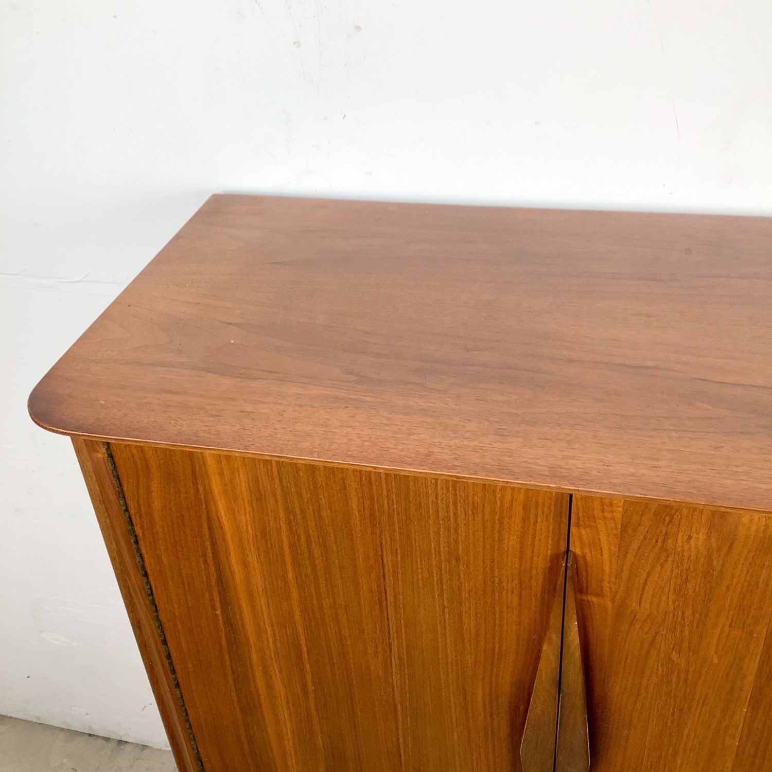 Vintage Mid-Century Modern Walnut Tall Dresser - image-7