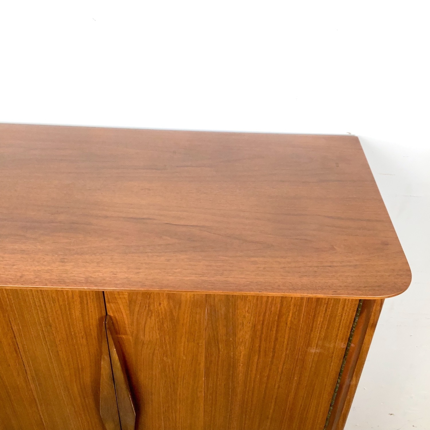 Vintage Mid-Century Modern Walnut Tall Dresser - image-8